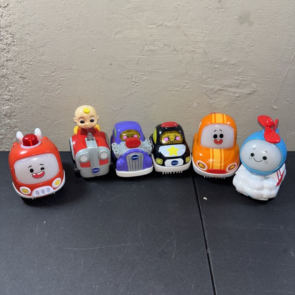6 Vtech Go Go Cory Carson Mini Car Lot Of 5 Toy Cars Netflix Cocomelon & More